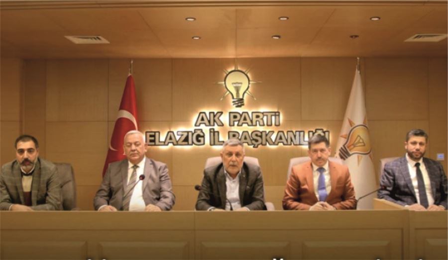 AK Parti İl Başkanlığı’nda İstişare Toplantısı Gerçekleştirildi