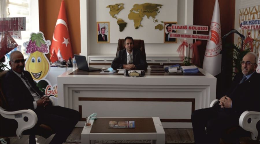 Başkan Mehmet Ali Dumandağ, Elazığ’a Yeni Atanan Kurum Müdürlerine Ziyaret