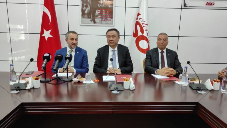 Elazığ’da, Kırgızistan-Türkiye İş Fırsatları Toplantısı Yapıldı
