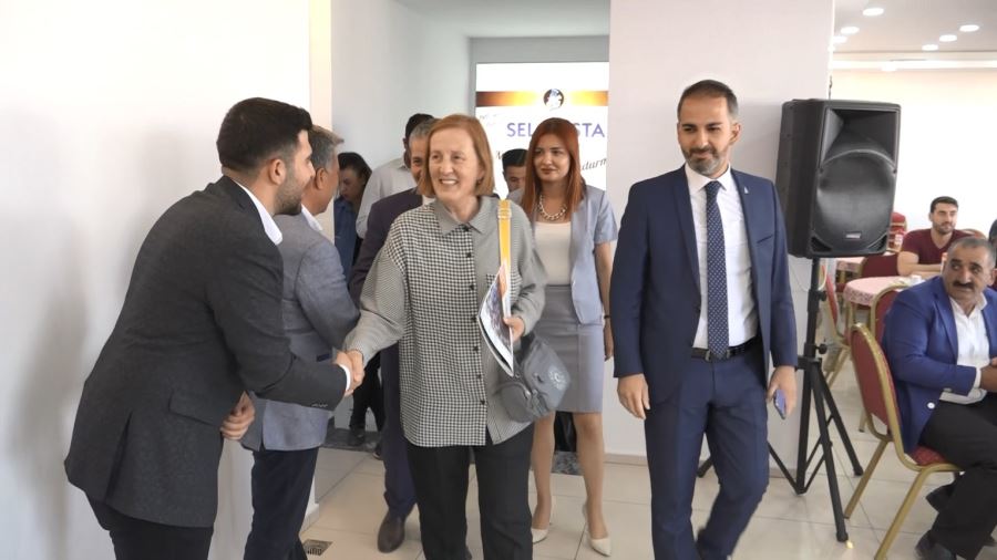Genel Başkan Yardımcısı Selma Aliye Kavaf, Elazığ’a Geldi