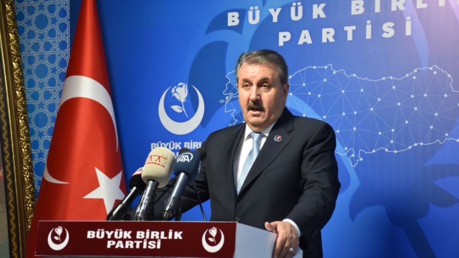 BBP lideri Mustafa Destici: İYİ Parti