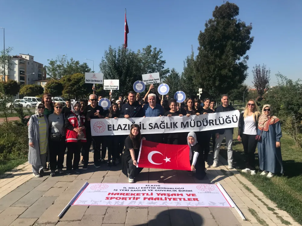  Elazığ’da Sağlıklı Yaşam İçin Adımlar Atıldı!