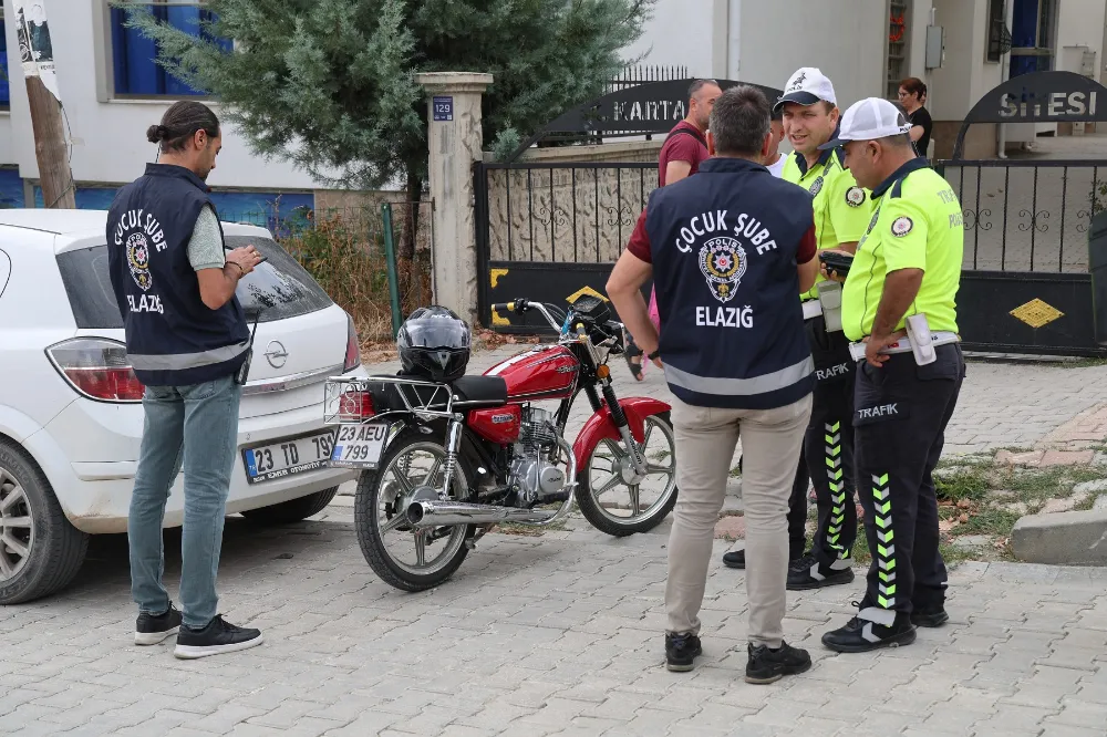 Elazığ’da Okul Önlerinde Güvenlik Denetimleri Arttı