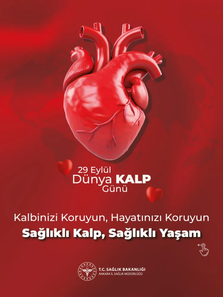 ELAZIĞ İL SAĞLIK MÜDÜRLÜĞÜ: “KALBİNİZİ KORUYUN, HAYATINIZIN RİTMİNİ KORUYUN”