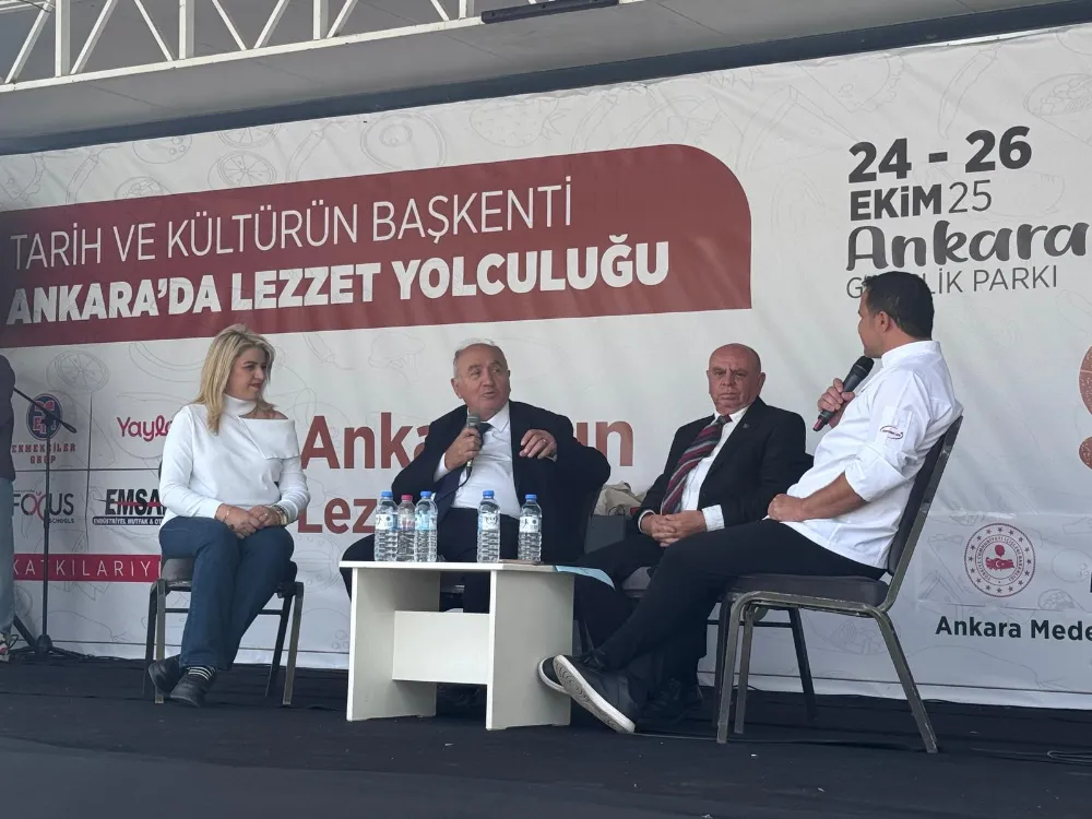 Araştırmacı Gazeteci Yazar ve Şef Mehtap Özer Seyran, Ankara Gastronomi Festivali’nde Elazığ ve Anadolu Mutfağını Anlattı