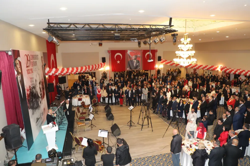 Elazığ’da Cumhuriyet’in 102. Yılına Özel Resepsiyon Düzenlendi