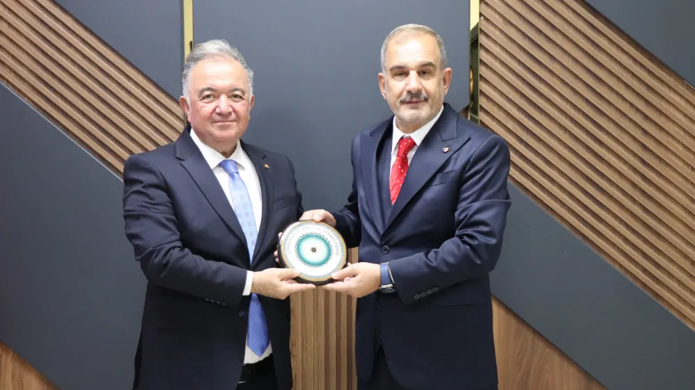 Osmaniye TSO Heyeti, Elazığ TSO Başkanı İdris Alan’ı Ziyaret Etti