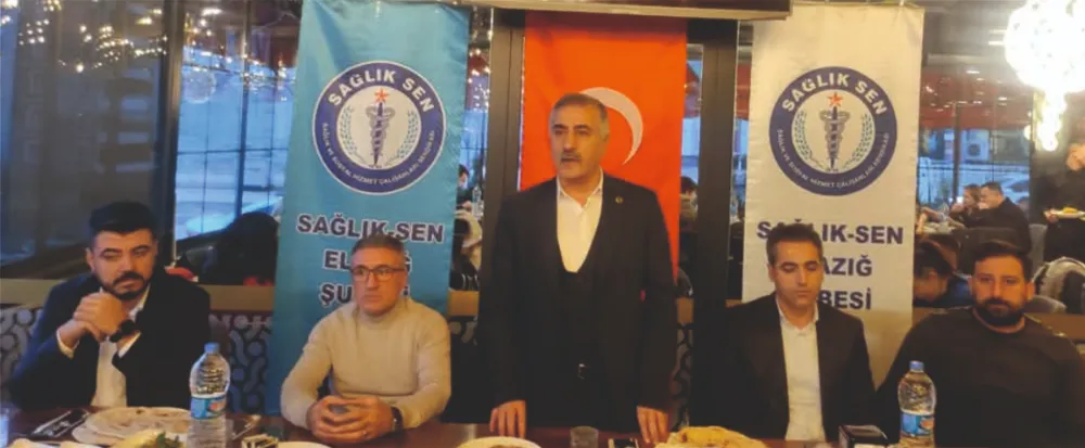 Sağlık-Sen Elazığ Şubesi Başkanı Selçuk Kılıç  Liderliğinde Sorunlara Çözüm Odaklı Yaklaşım