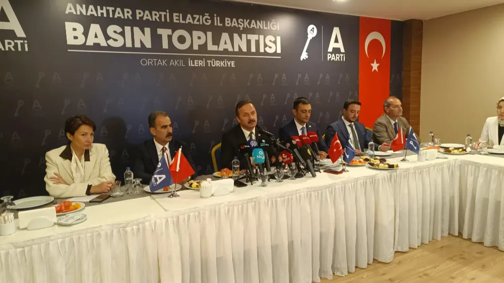 Ağıralioğlu Elazığ’da Konuştu: “Anahtar Parti Türkiye’nin Geleceğine Namzettir”