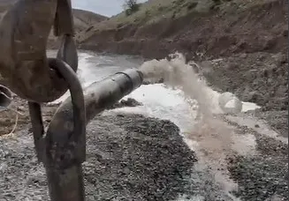 Elazığ’da Köy Afet Konutları İçin Sondaj Çalışmaları Sürüyor