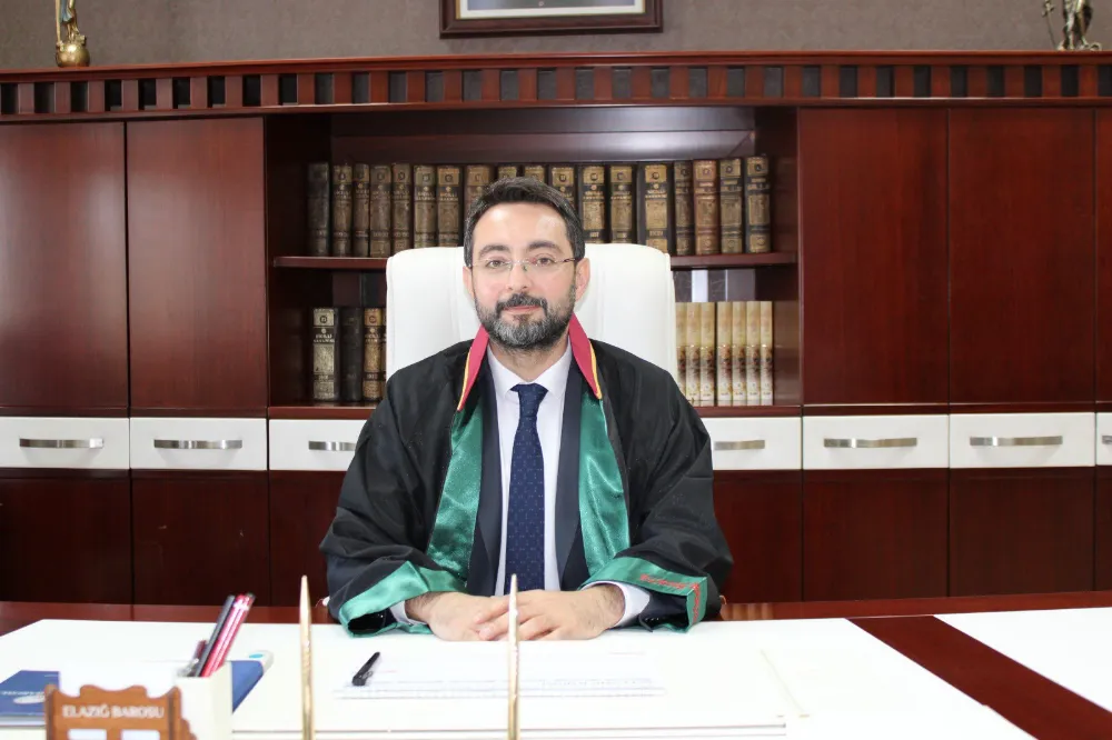 Elazığ Baro Başkanı Melih Efe: “Adaletin Herkes İçin Erişilebilir Olduğu Bir Türkiye İçin Mücadelemiz Sürecek”