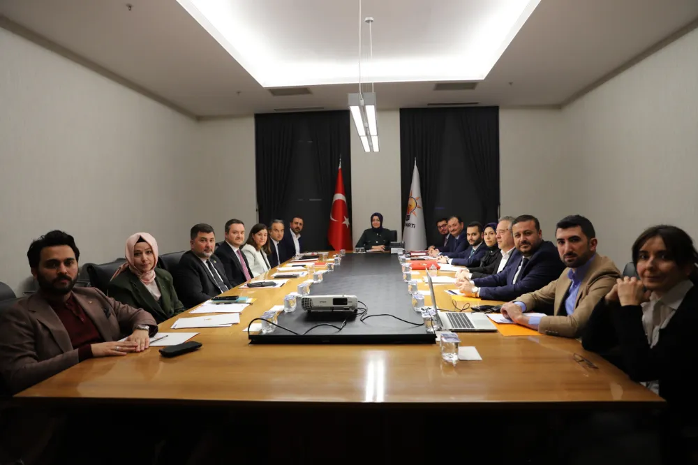 AK Parti Sosyal Politikalar Birimi İlk Toplantısını Gerçekleştirdi