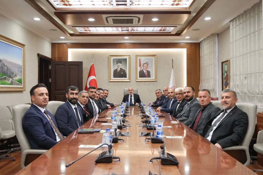İçişleri Bakan Yardımcısı Sağlam’dan Elazığ Teşkilatına Bakanlıkta Ev Sahipliği