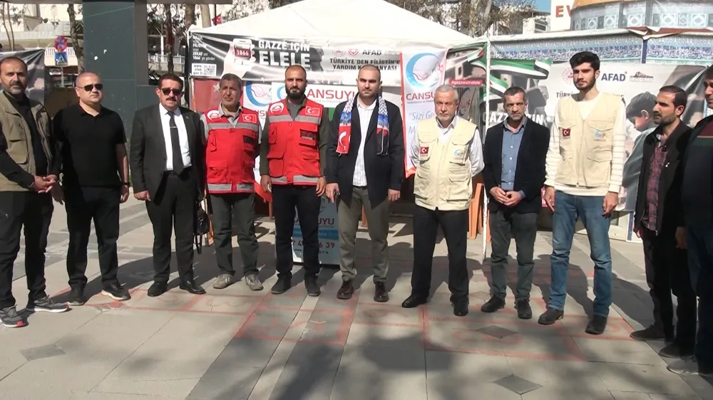 Harput’tan Gazze’ye “Cansuyu”