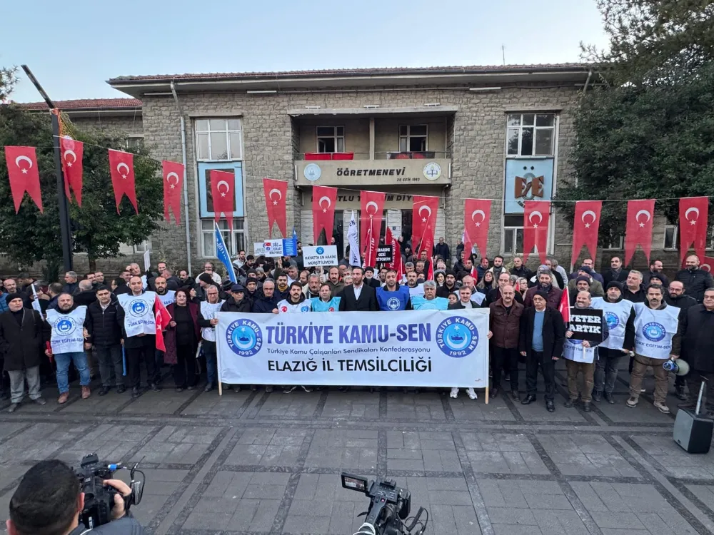 Türkiye Kamu-Sen Elazığ Başkanı Atilla Çerkez, 