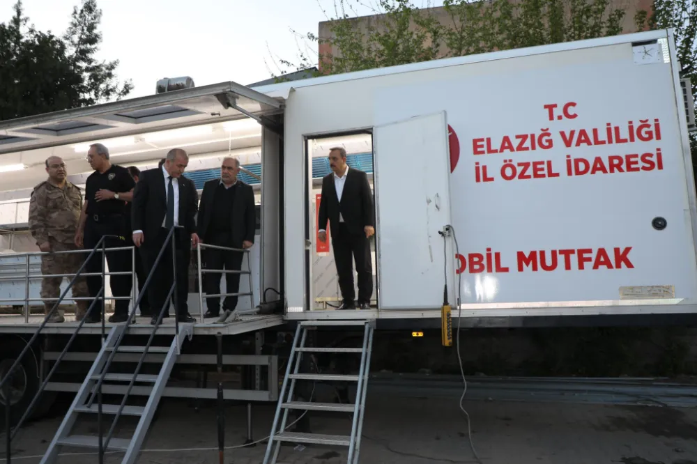 Vali Hatipoğlu’ndan Elazığ’a Afet Hazırlığı İçin Mobil Mutfak Hamlesi