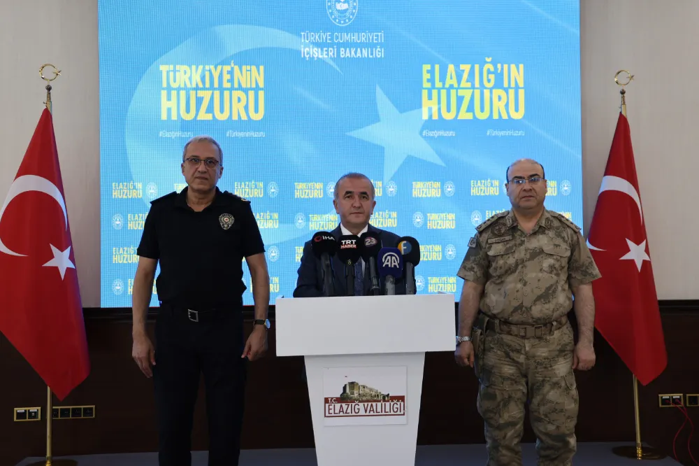 Elazığ’da Suç Oranlarında Düşüş, 2025’in İlk 5 Ayında Önemli Başarılar