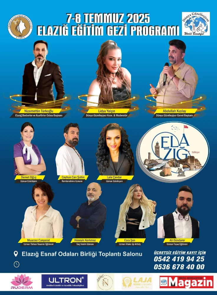 Elazığ’da Kuaför ve Berberlere Özel Eğitim Programı