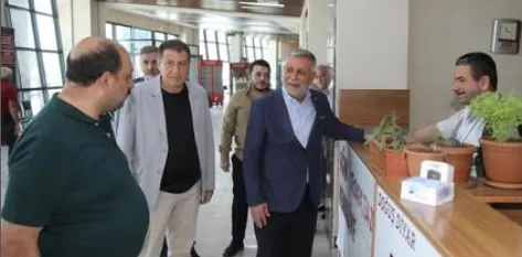 AK Parti İl Başkanı Yıldırım’dan Mini Terminal Esnafına Ziyaret