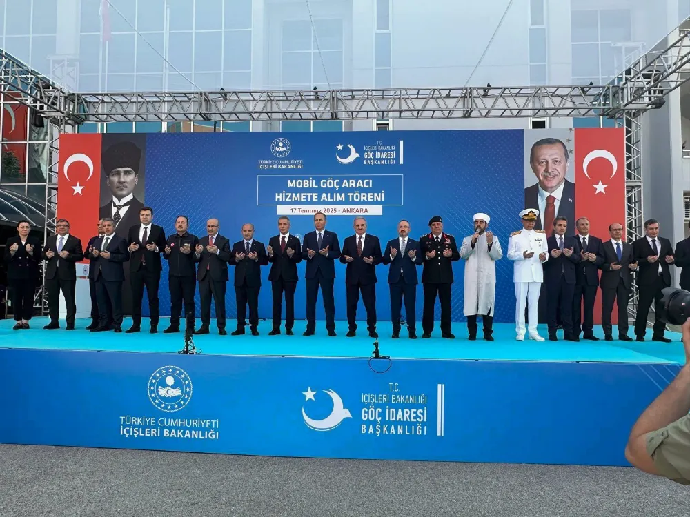 Elazığlı İçişleri Bakan Yardımcısı Mehmet Aktaş, “105 Mobil Göç Noktası Aracı Daha Hizmete Alındı”