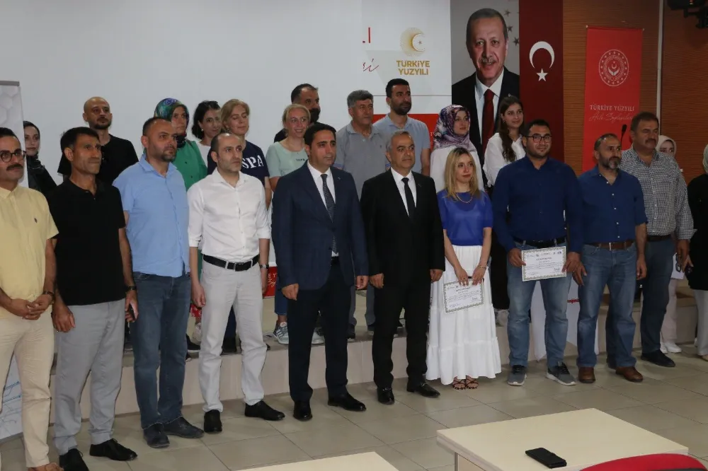 Elazığ’da Afet ve Acil Durum Psikososyal Destek Personeline 5 Günlük Eğitim Verildi
