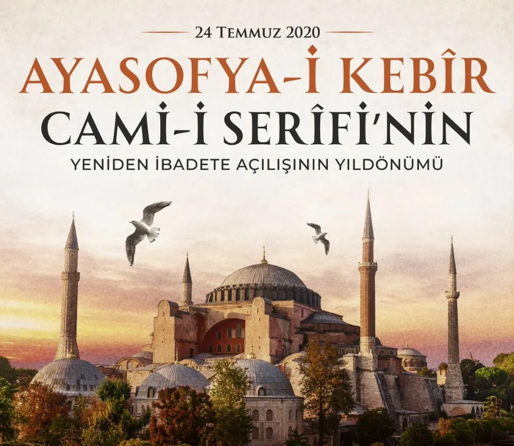 İçişleri Bakan Yardımcısı Mehmet Aktaş, “Ayasofya, Ecdadın Emaneti; Minarelerinden Ezanlar Eksik Olmasın”