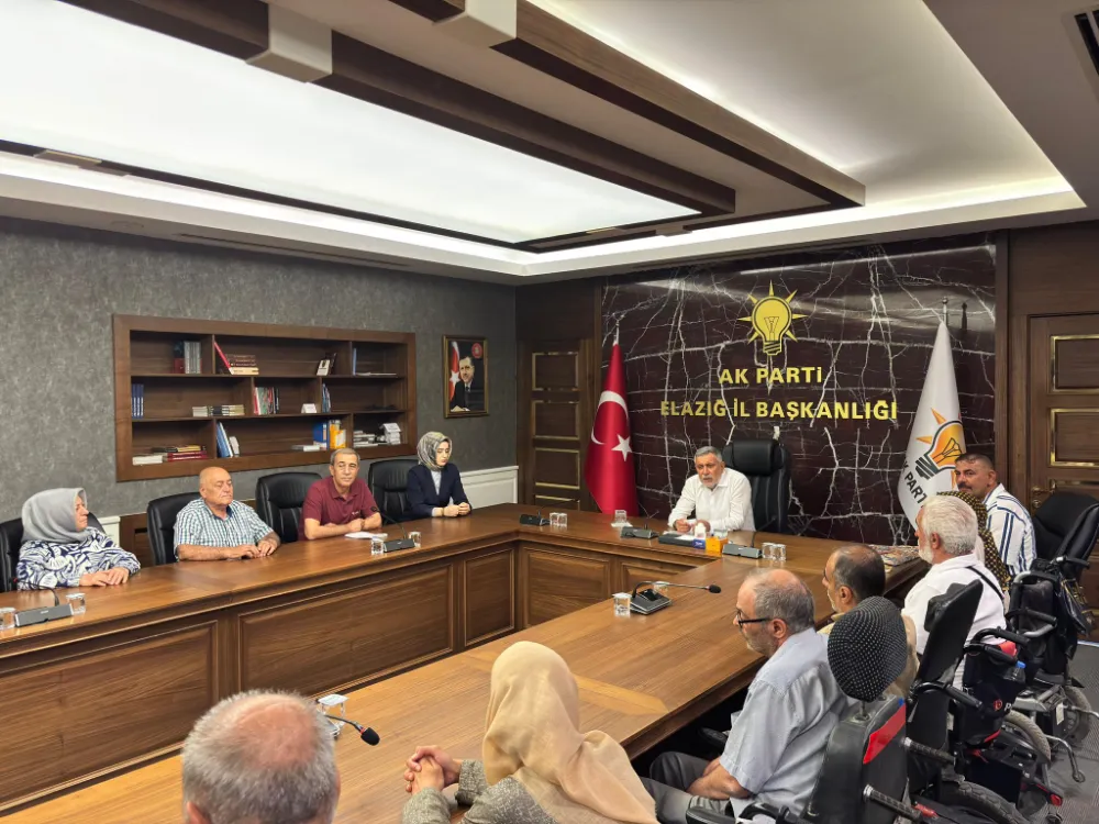 AK Parti Elazığ’da Sosyal Politikalar Çalışmaları Hız Kazandı