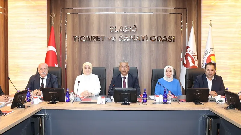 AK Parti Yerel Yönetimler Başkan Yardımcısı Köseoğlu, Elazığ TSO’yu Ziyaret Etti